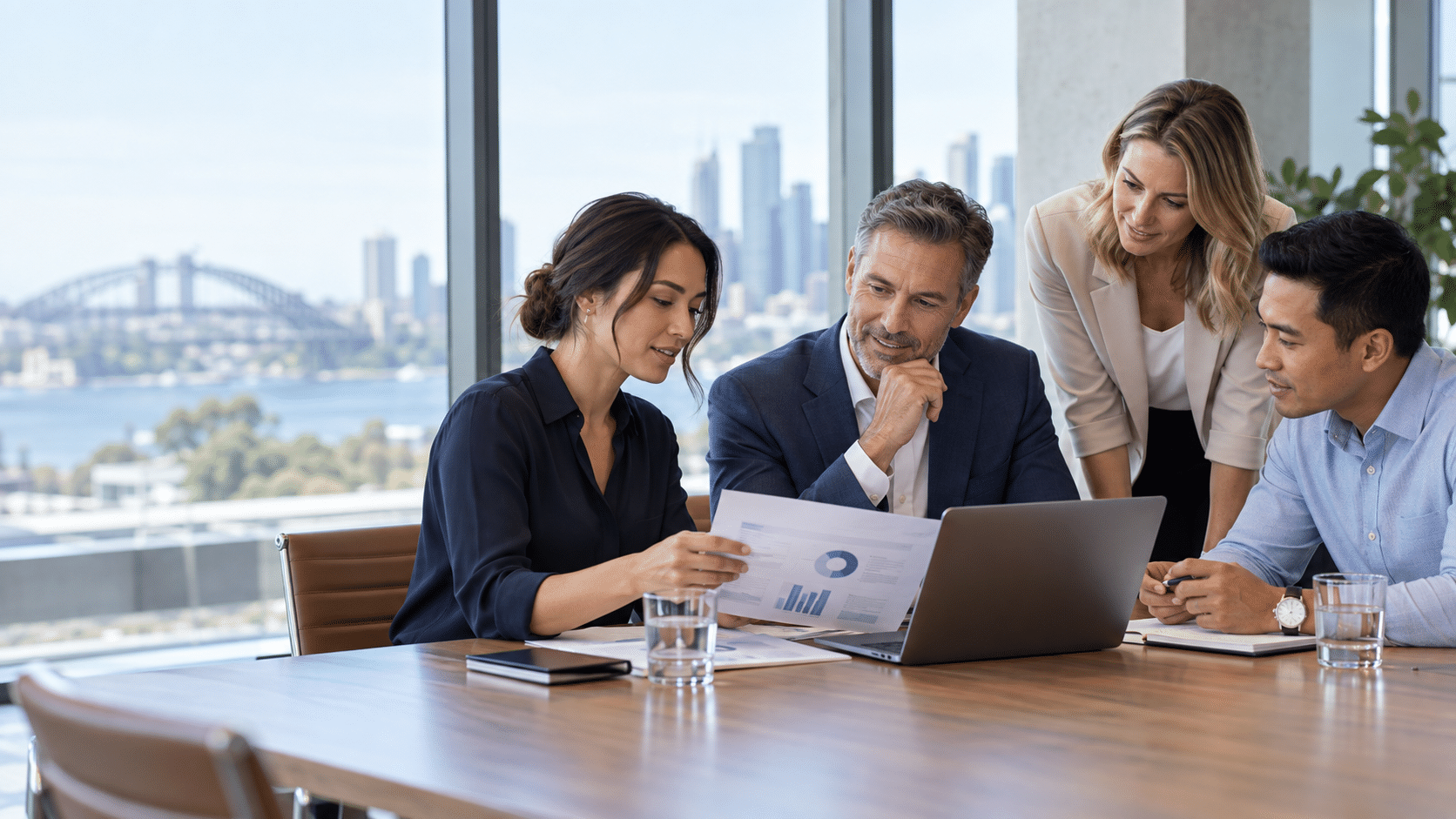 Australian employers and HR leaders reviewing workers compensation reforms in an office meeting