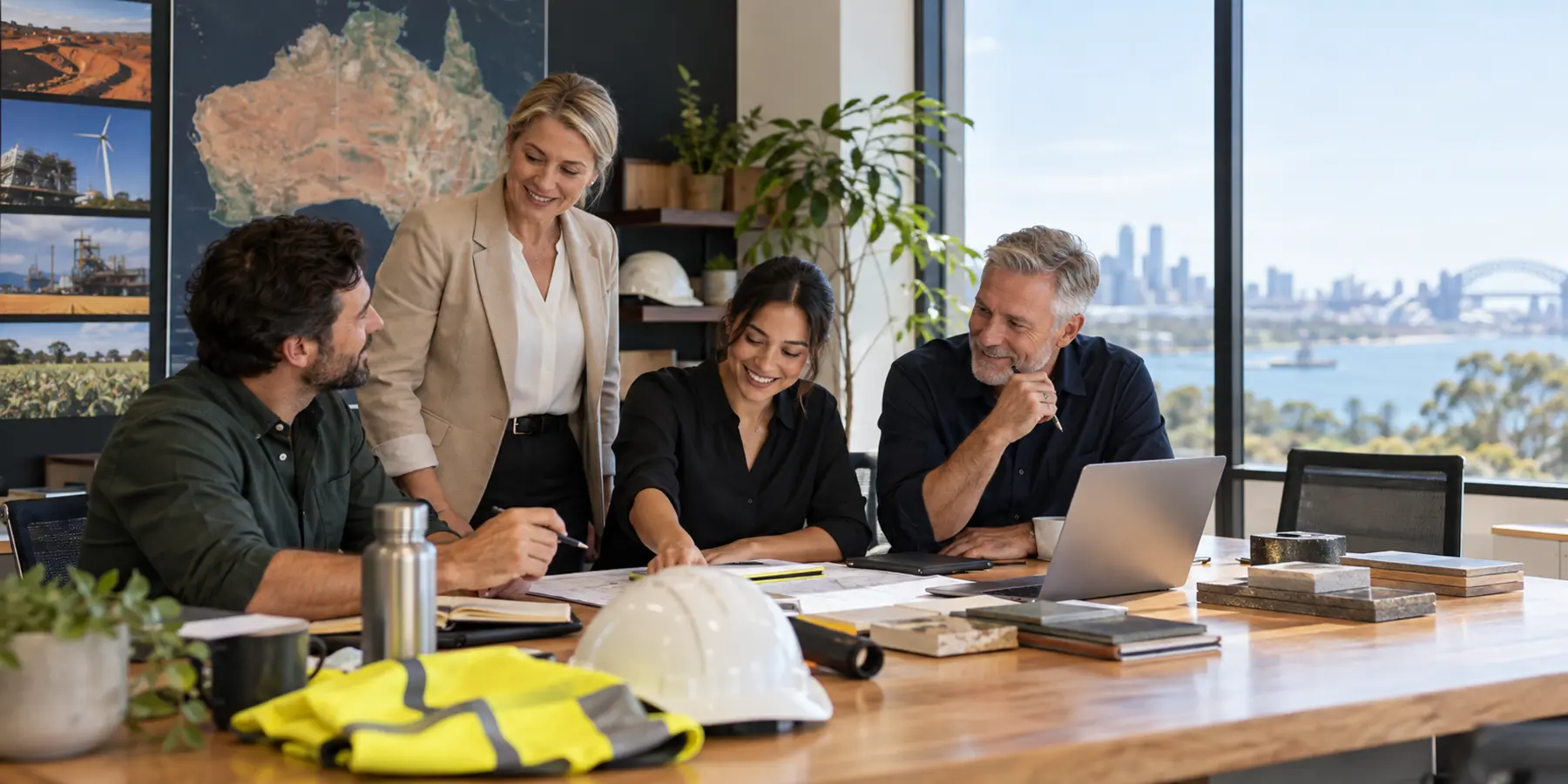 Australian workers compensation consultants collaborating on employer solutions